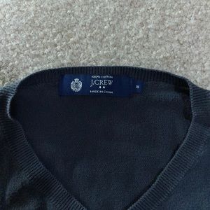 J Crew Mens | Medium | Sweater Gray | 100% Cotton